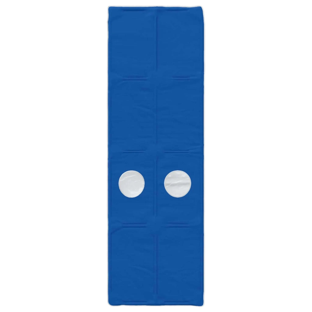 Letto con Tunnel 3 pz Sonoma e Blu Legno ingegnerizzato 3423577