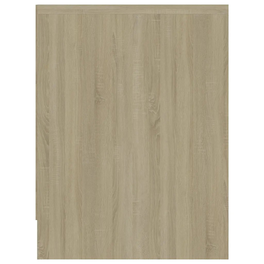 Comodini Rovere Sonoma 2 pz-Set di 2 Tavolino da notte 40x30x40 cm in Legno Multistrato