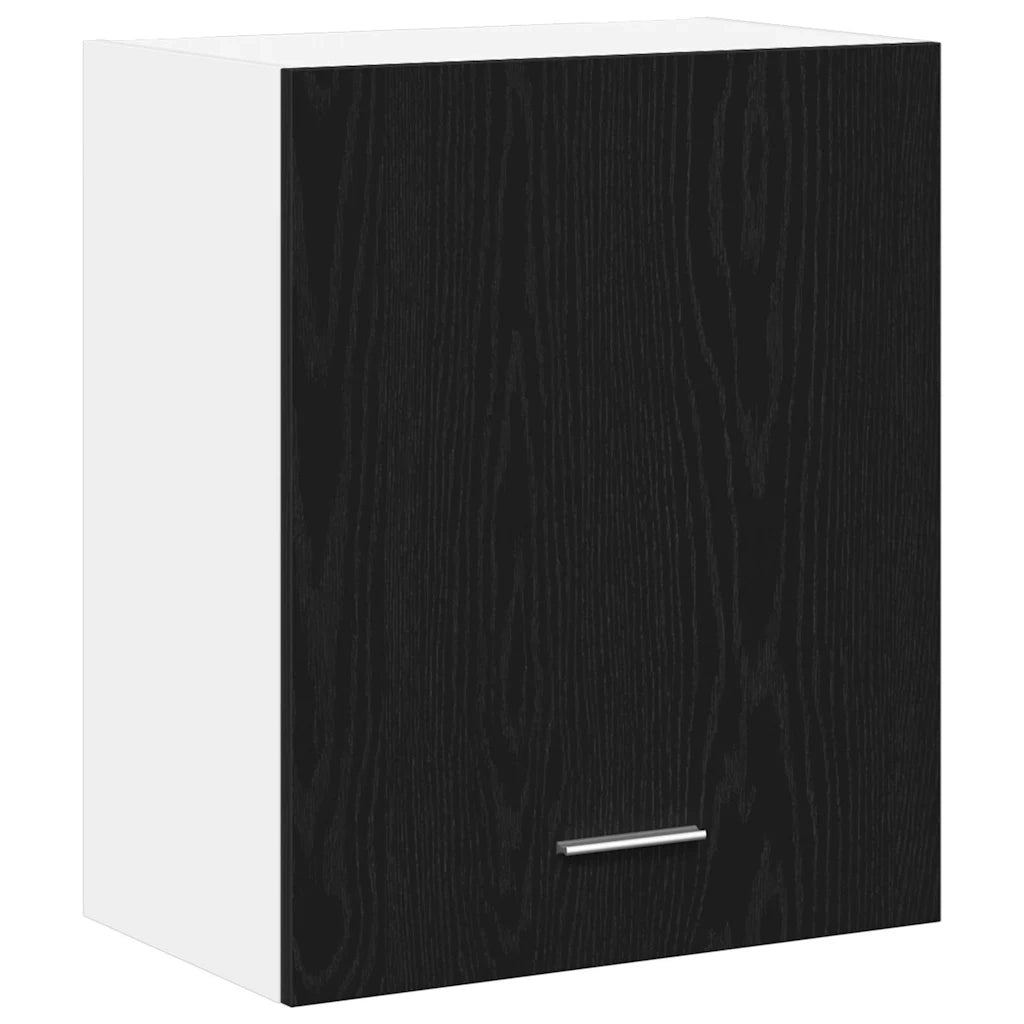 Armadio pensile | Mobile da Cucina Lyon 2 pz Rovere Nero 50 x 31 x 60 cm