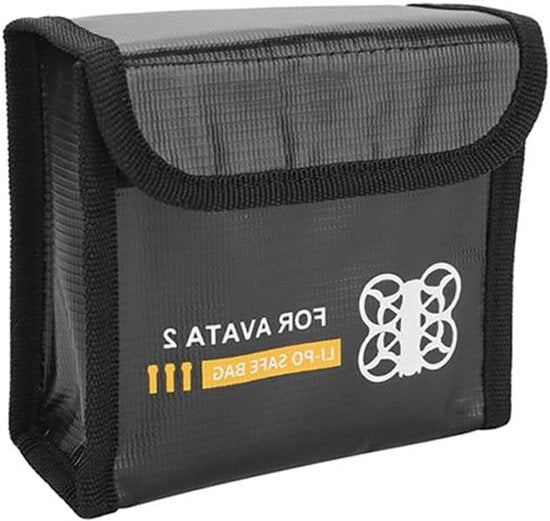 Tas per 3 batterie di drone - resistente al fuoco e esplosione