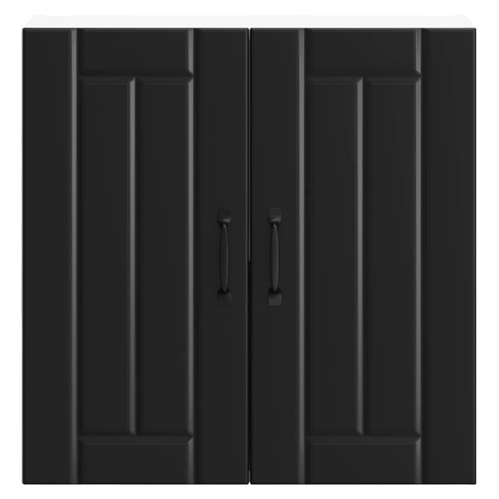 Pensile da Cucina Lucca Nero in Legno Multistrato 853818
