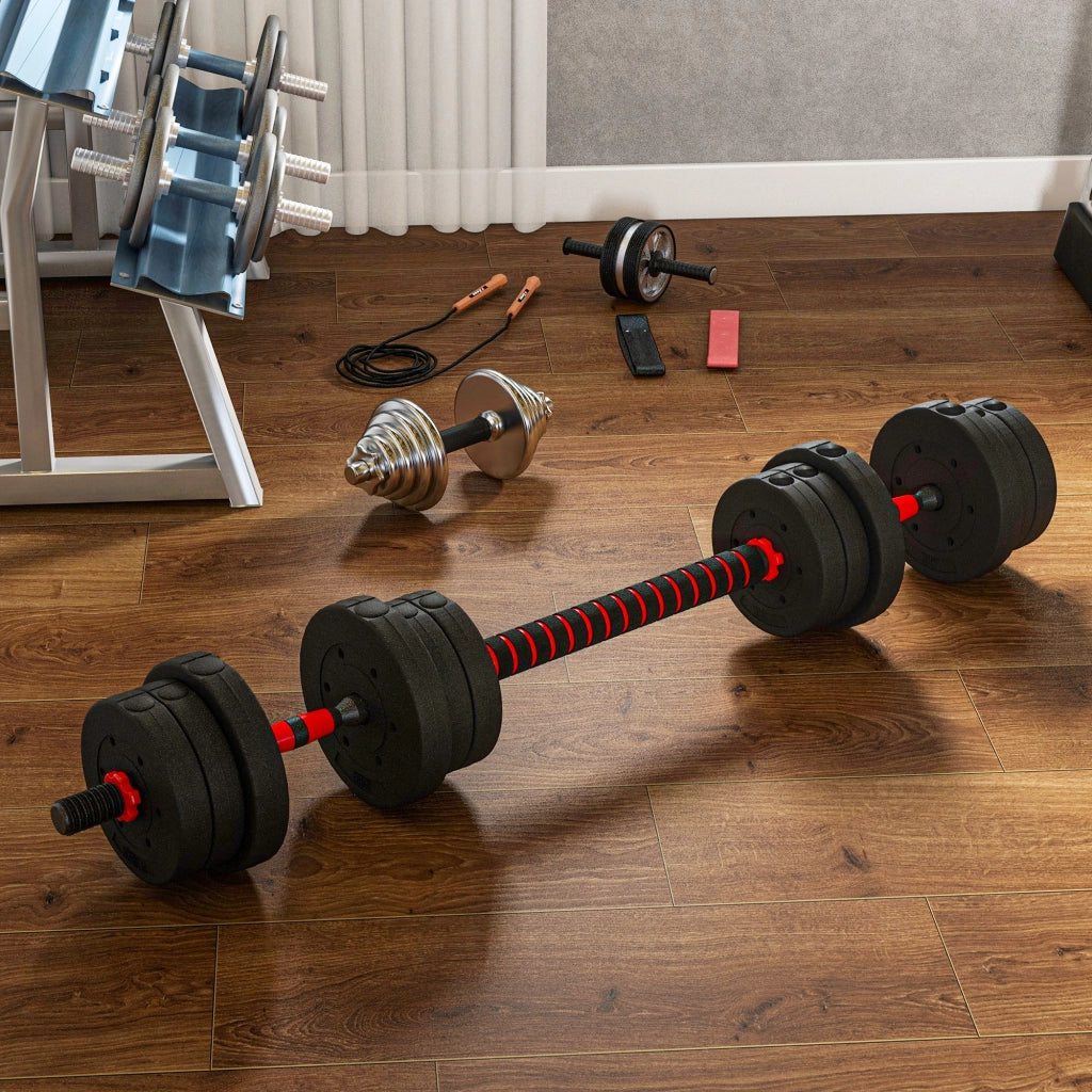 Set Hantel 2 in 1 20 kg ¨C Minimal ¨C Nero