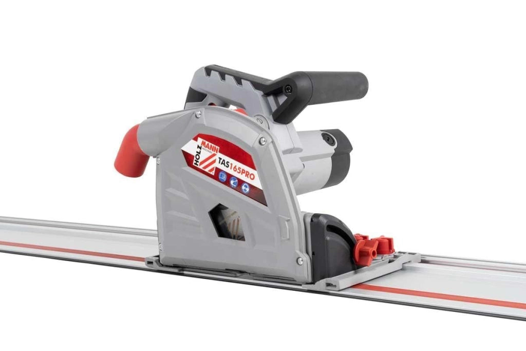 Holzmann TAS165PRO Seghetto a immersione 1400 W velocita' variabile 2000 - 5300 rpm con sistema di aspirazione polveri colore Nero