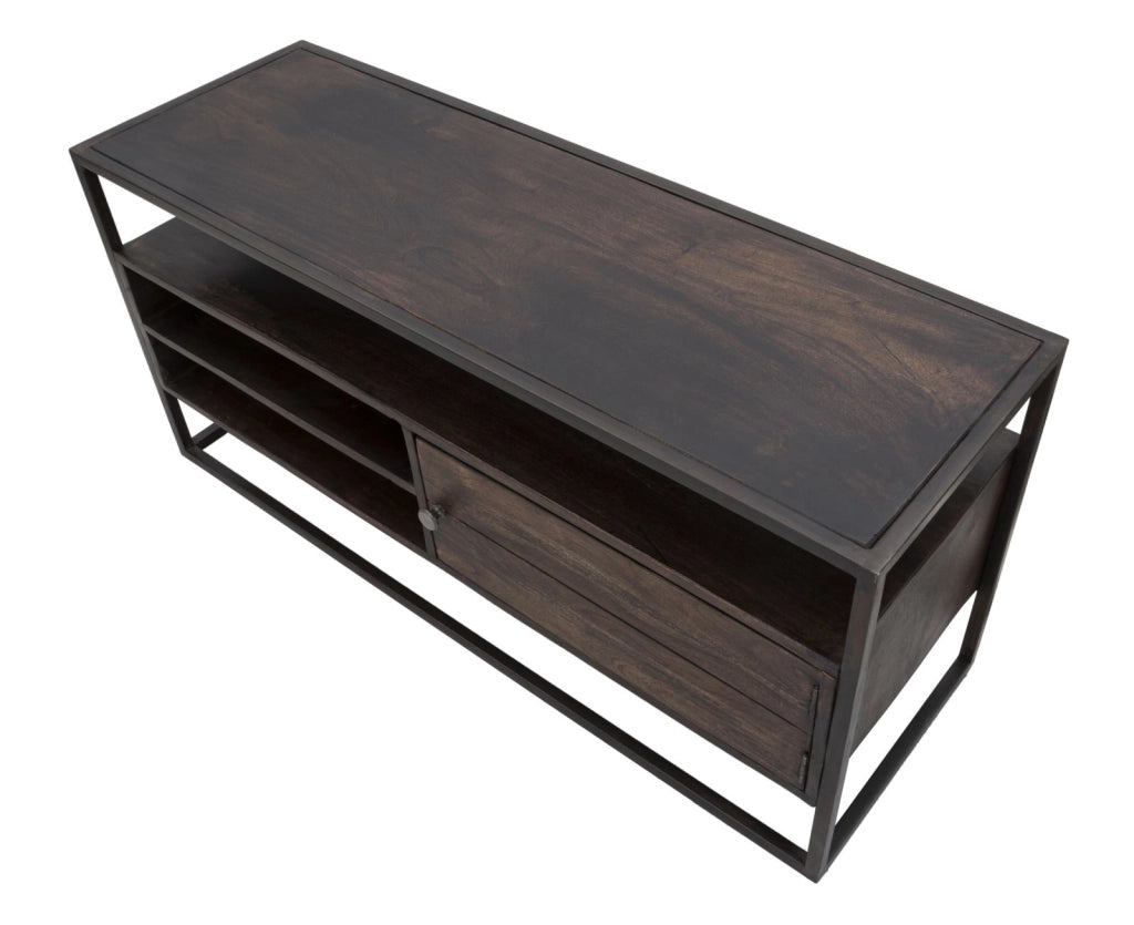 P/TV BURN CM 120X40X55 (LEGNO DI ACACIA NILOTICA)
