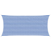 Telo Ombra Blu e Bianco 2 x 4 m HDPE 42032878