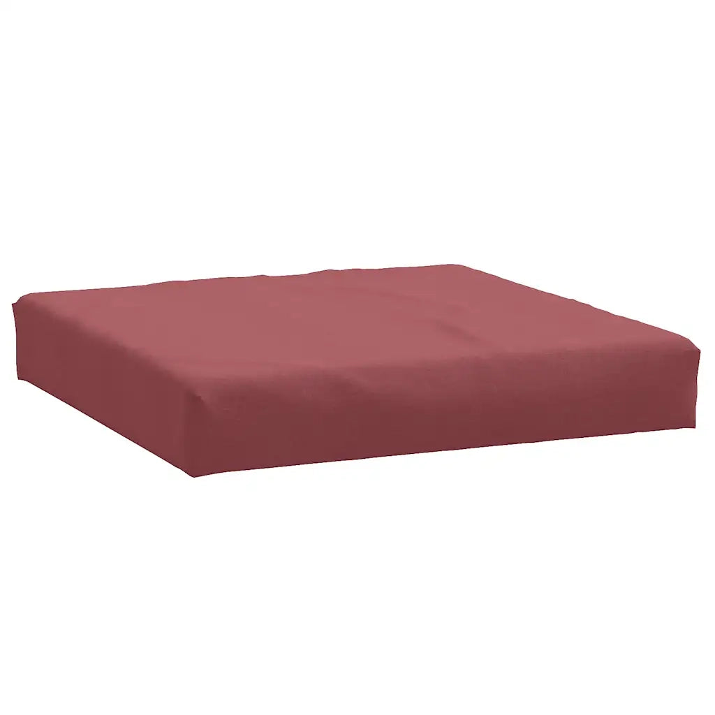 Cuscini per Pallet 3 pz | Cuscini per sedie Rosso Vino M¨¦lange in Tessuto