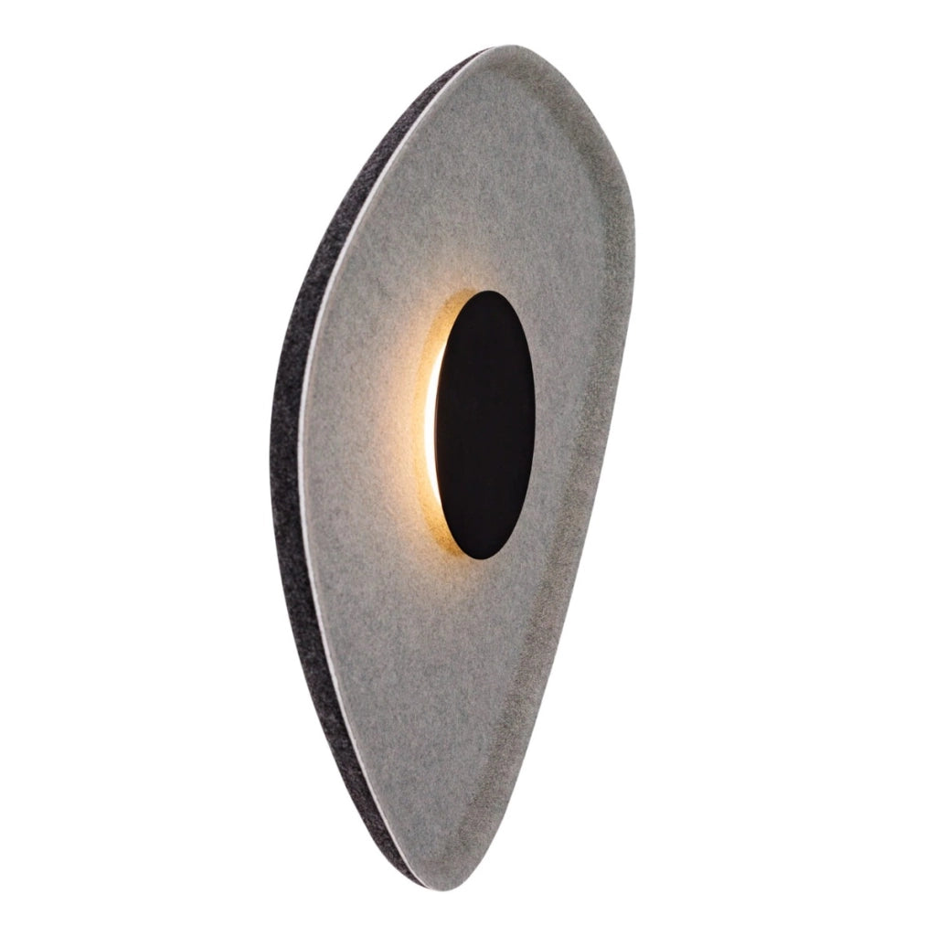 Applique geometrica grigio/nero Deux LED 5W Maxlight W0558