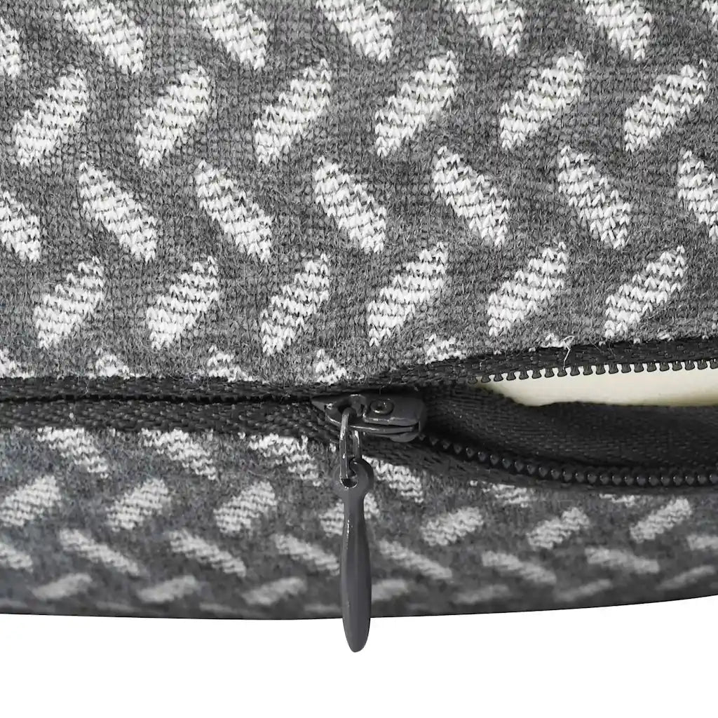 Cuscino da Viaggio per il Collo Grigio 30 x 28 x 14 cm 42012698