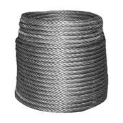 Cavo per verricello in acciaio 6x25, Ø 13mm con anima metallica 100m/rotolo, 0,95kg/1m