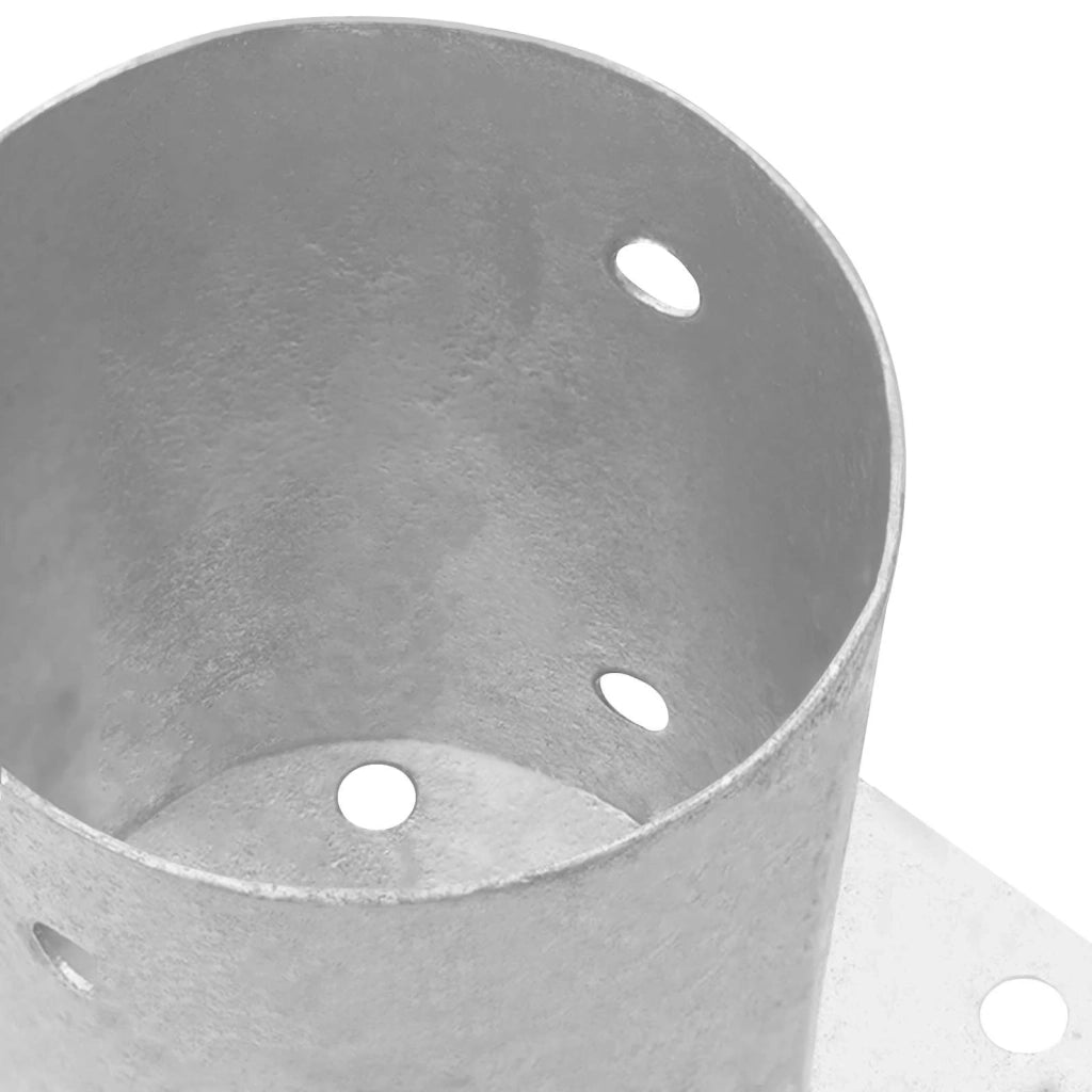Ancora rotonda per terreno 12 pz Argento 15 x 15 x 15 cm CFW3581319