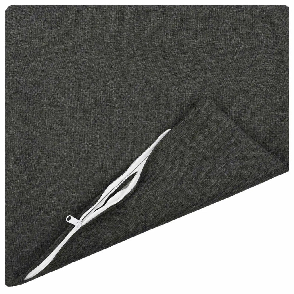 Federa 2 pcs HEERLEN Grigio Scuro 35 x 35 cm 907983