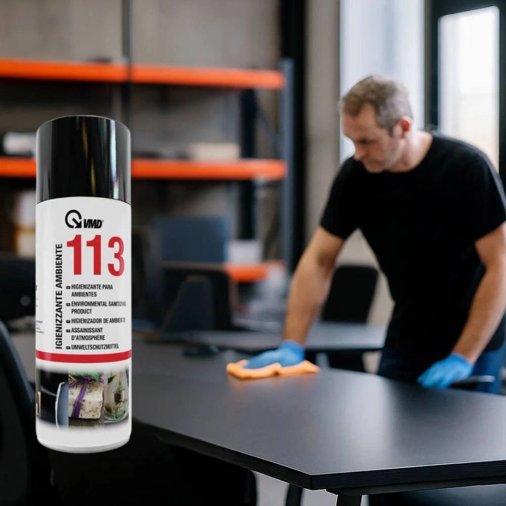 Vmd 113 igienizzante spray ambienti e superfici con azione battericida virucida