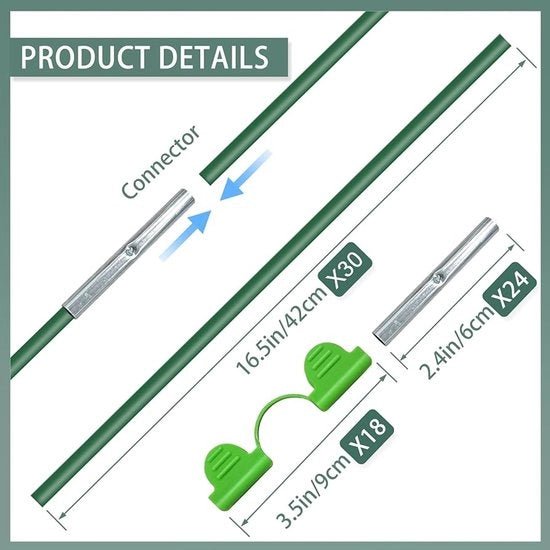 Set di semina per giardino avanzato - versatile e sostenibile - set da 30