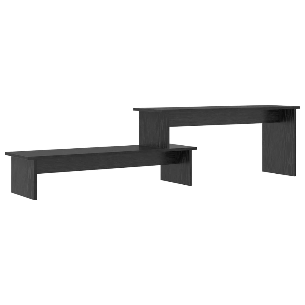 Set mobile TV Rovere Nero 180,5 x 30 x 43 cm Legno multistrato 875130