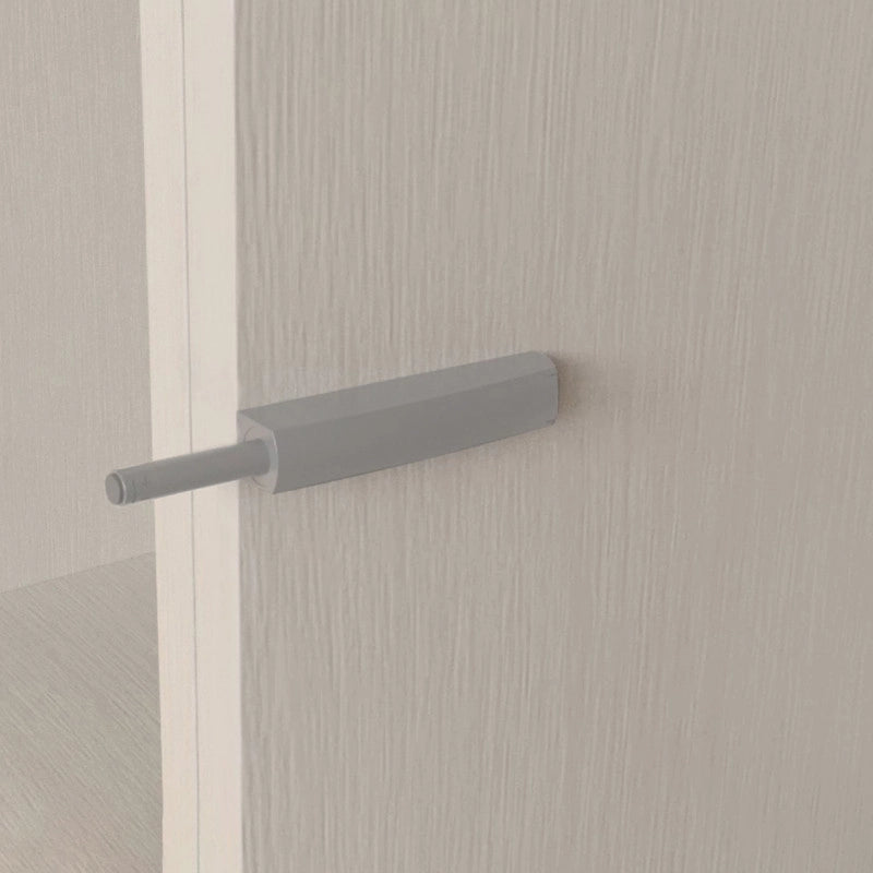 Lotto di 10 chiusure per porte da avvitare ai mobili con regolazione Push Lite, lunghezza 80 mm, Chiusura soft, Tecnop..