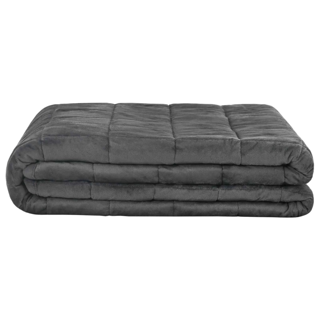 Coperta Ponderata Antracite 140 x 200 cm 6 kg 100% Cotone 205T 3442977