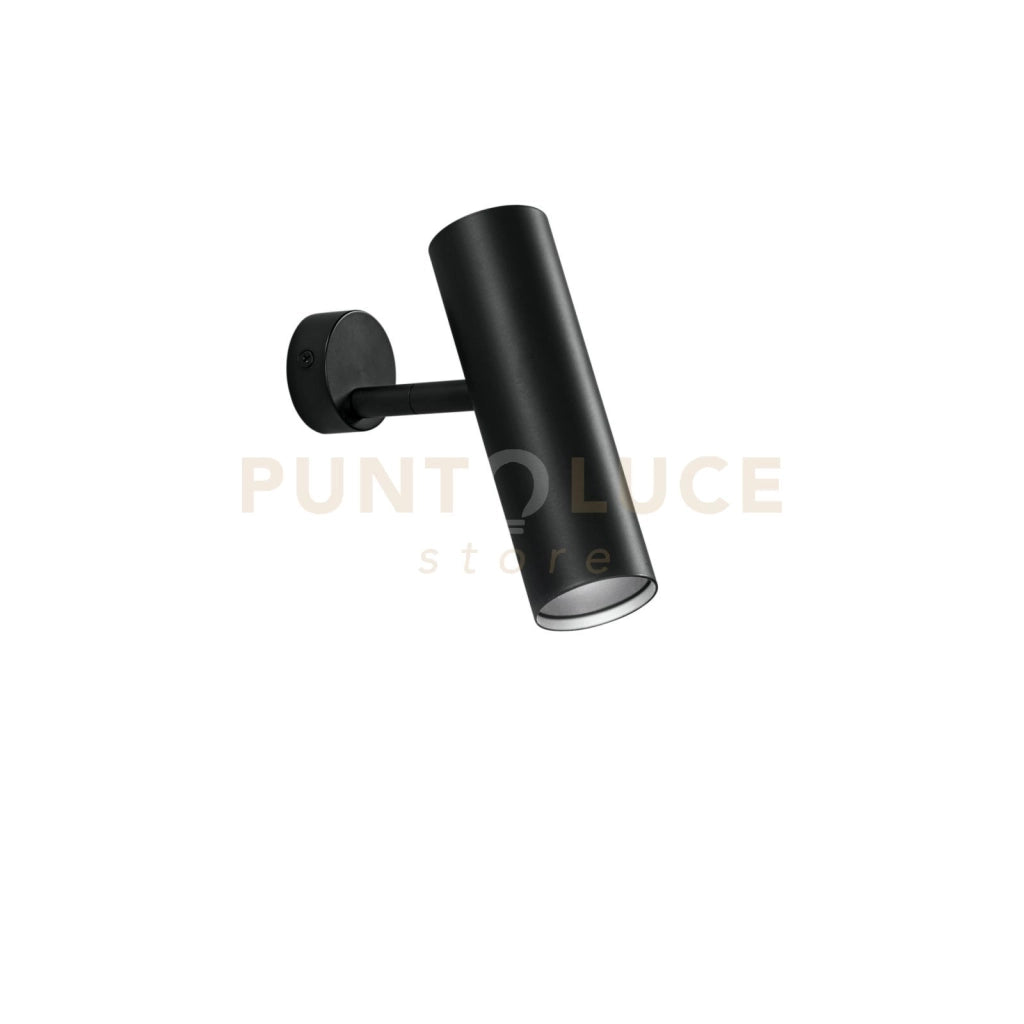 APPLIQUE SPOT ORIENTABILE LED ROCKET NERO 7W 980LM 3000-4000K 5X16CM