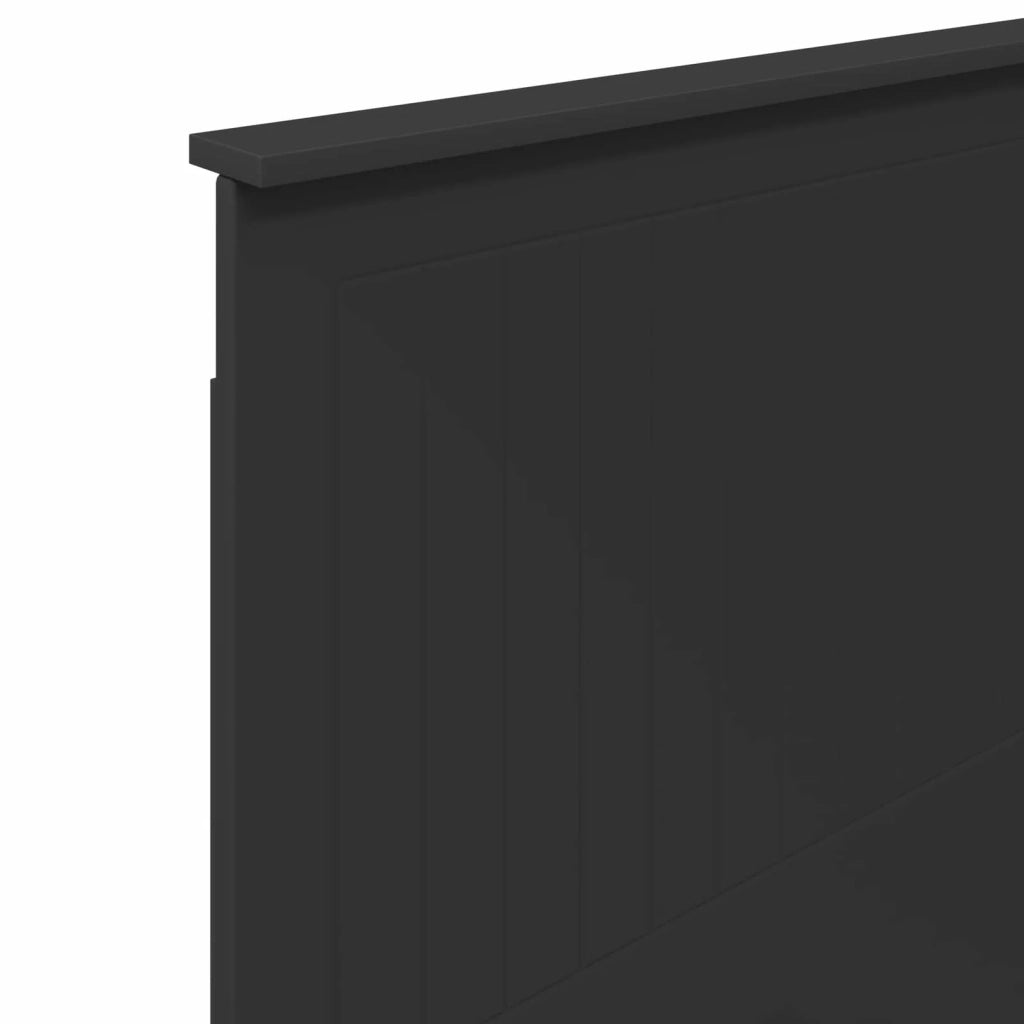 Testiera | Testata con Testiera | Testata Rovere Nero 75 cm Legno multistrato