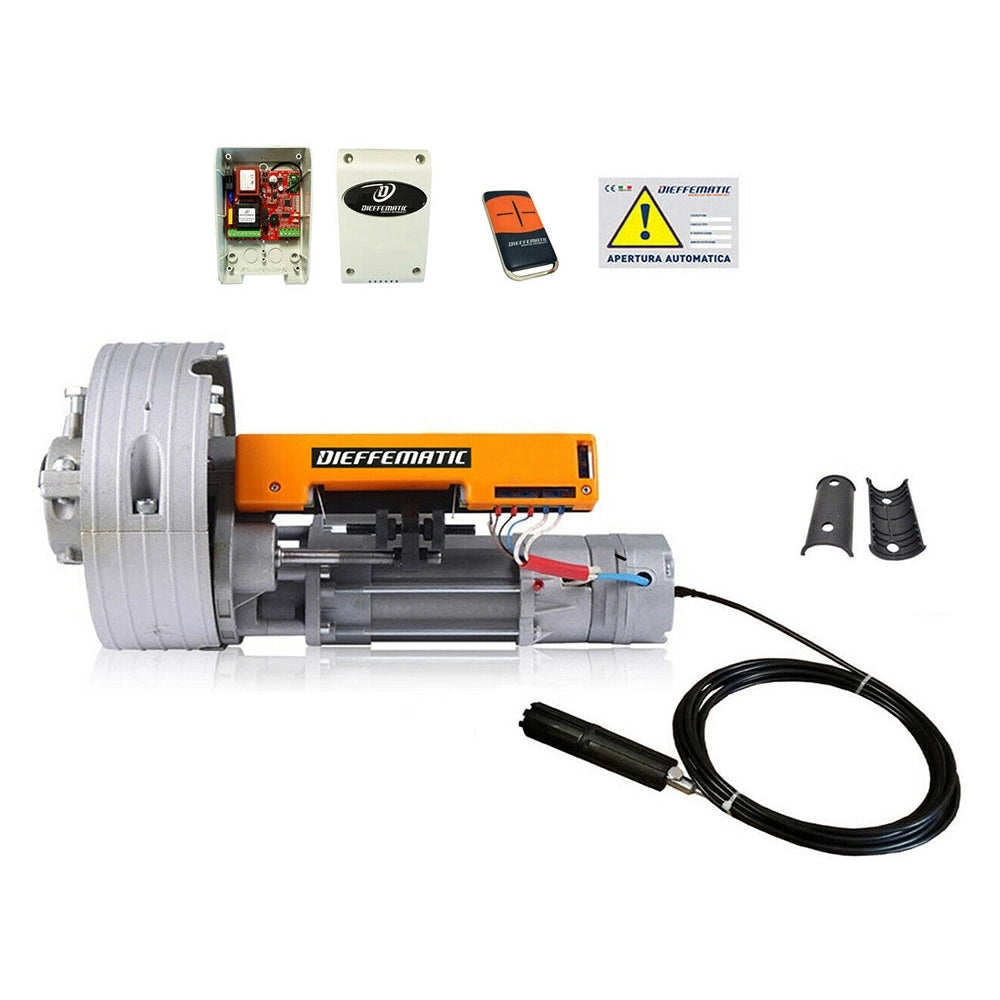 KIT MOTORE SERRANDA AVVOLGIBILE + ELETTROFRENO + CENTRALINA + 1 TELECOMANDO 140K