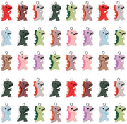 50 Pezzi di Pendenti Dinosauri per Gioielli Fai da Te