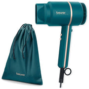 Beurer HC 35 Ocean Asciugacapelli 2000 W Ioni 3 velocita' 3 temperature Custodia e Concentratore inclusi colore Blu Petrolio
