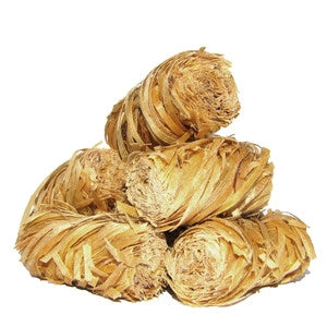ACCENDIFUOCO LANA DI LEGNO 32 PZ