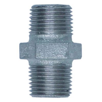 NIPPLO GHISA ZINCATA 280 GEBO - 2M- 2 pezzi