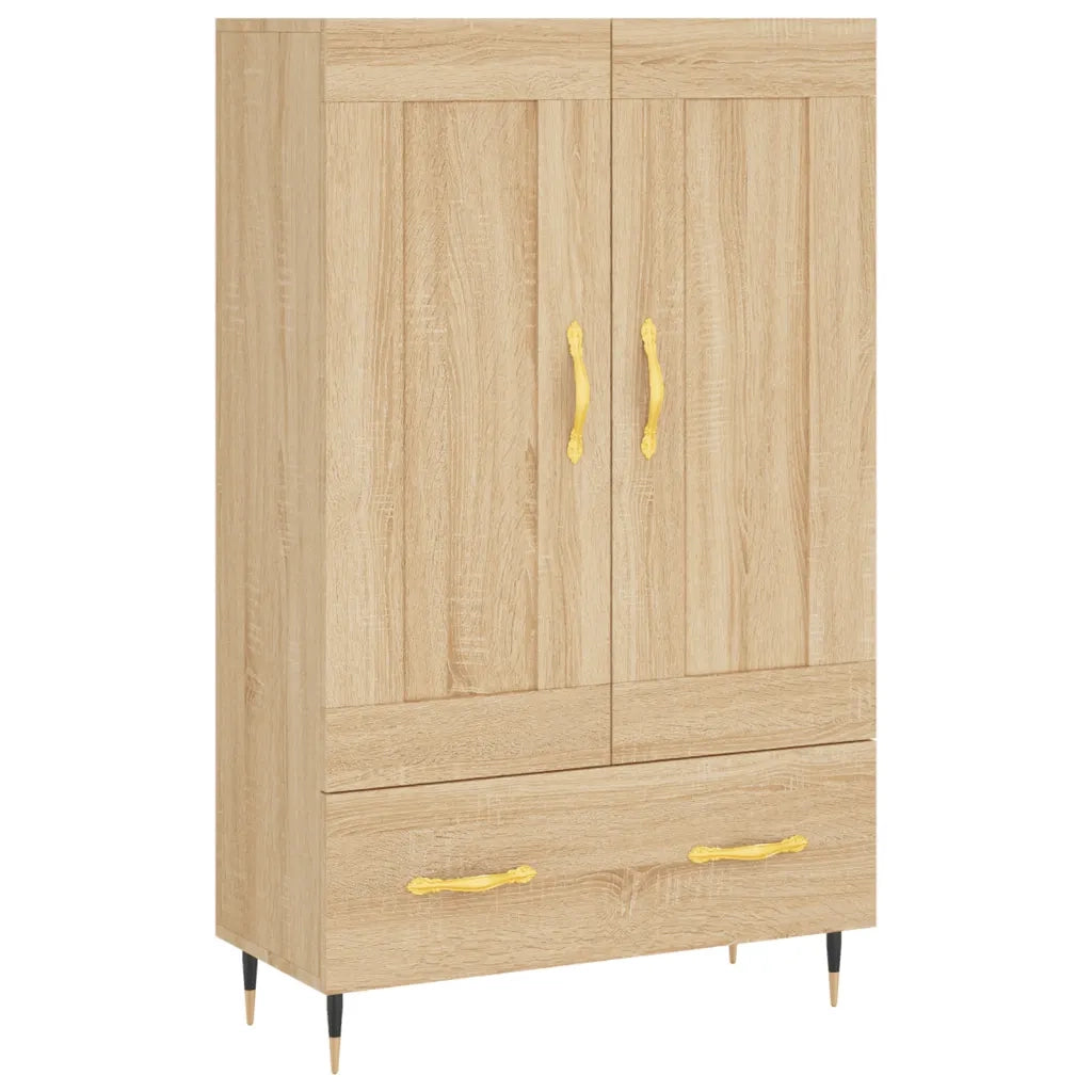 Credenza | Madia | Buffet da pranzo | Armadio da pranzo Rovere Sonoma 69,5x31x115 cm in Legno Multistrato