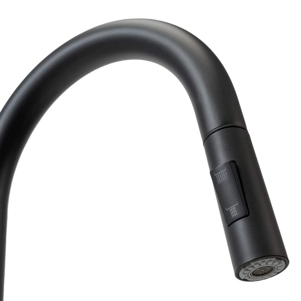 Rubinetto Da Cucina Rea Fresh Touch Black Matt