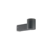 Applique Moderna Clio Alluminio Antracite 1 Luce E27