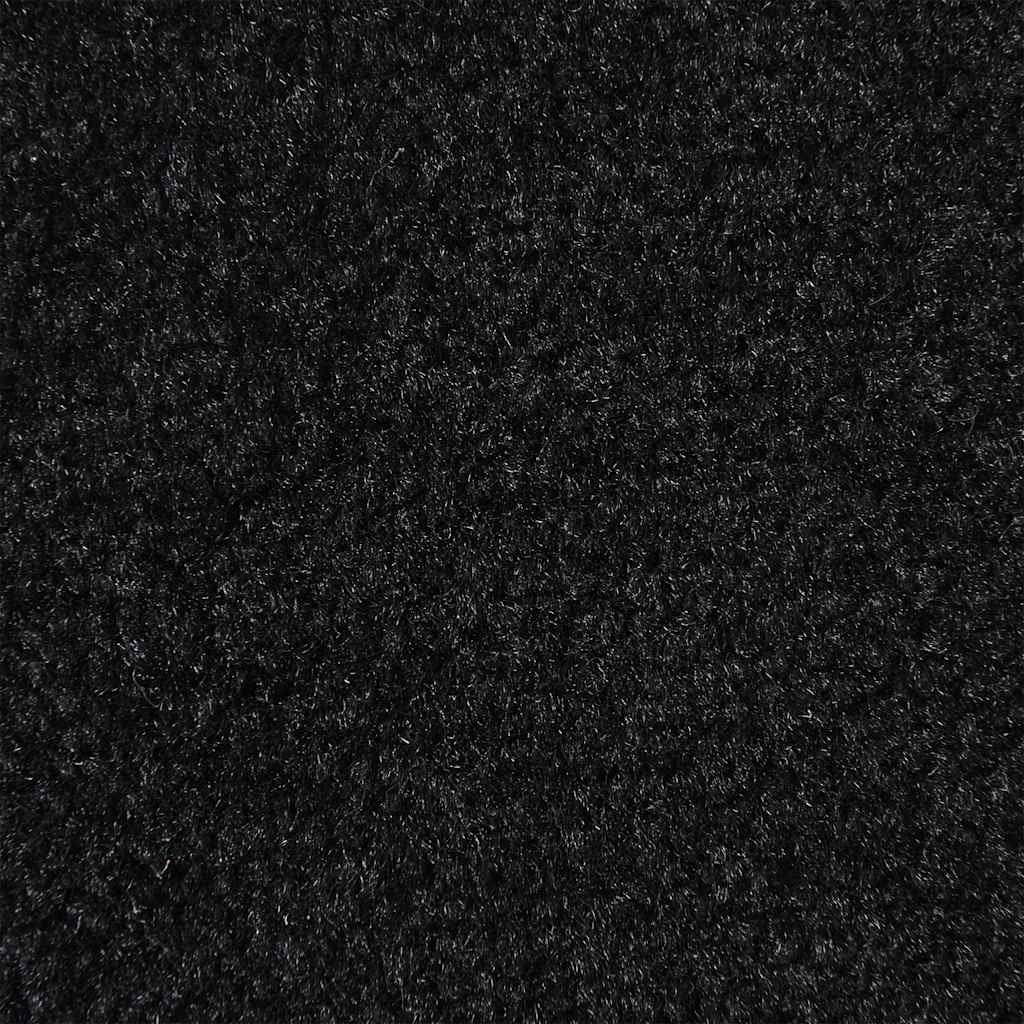 Zerbino antiscivolo rettangolare per interni ed esterni 60 x 90 cm PP nero 02_0058148