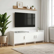 Mobile TV 130 x 33 x 47 cm Bianco Legno ingegnerizzato 8011195