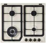 DE LONGHI AVF46PRO PIANO COTTURA A GAS 4 FUOCHI A GAS COLORE AVENA - AVF 46 PRO