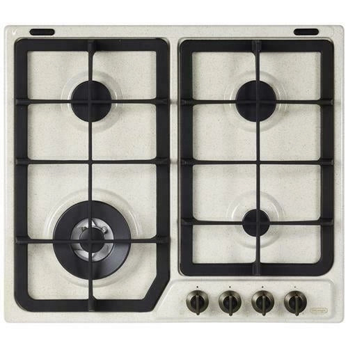 DE LONGHI AVF46PRO PIANO COTTURA A GAS 4 FUOCHI A GAS COLORE AVENA - AVF 46 PRO