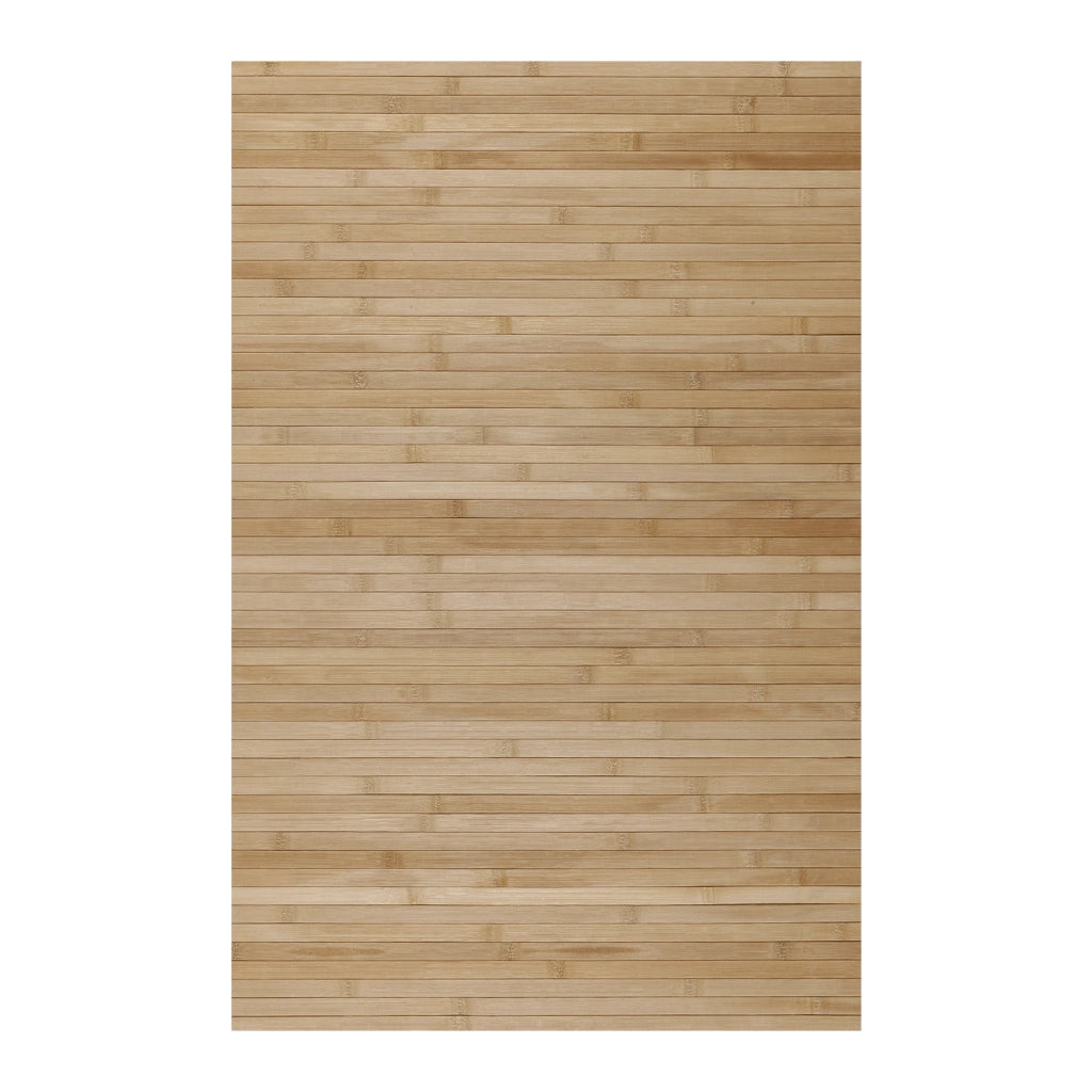 Tappeto vinilico di alta qualità marrone chiaro 80x150