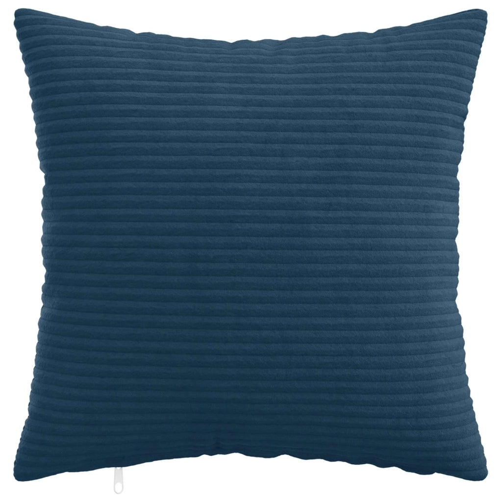 Federa 6 pcs HEERLEN Blu navy 30 x 30 cm corduroy 907442