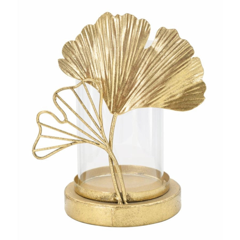 Porta Cand Leaf cm 17x12x21
