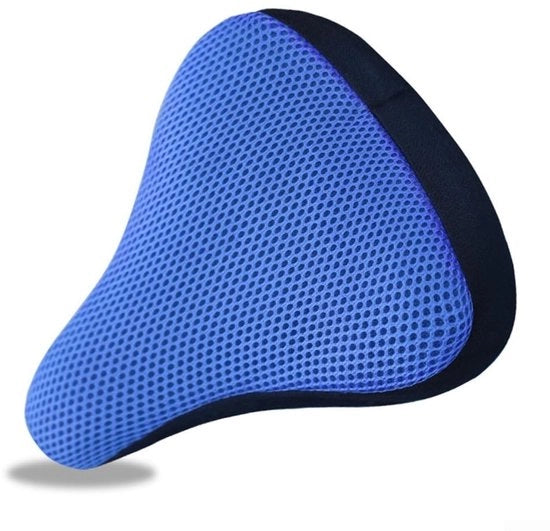 Sella da Bicicletta Coprente - Impermeabile - Sella da Bicicletta Comoda - Sella da Bicicletta 3D Mesh - Sella da Bicicletta 20 x 23 cm - Finissaggio di Alta Qualità