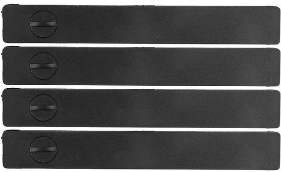 Kit di copertura per targa per auto - Materiale ABS di alta qualità - Sostituisce il codice 1339647 - Set da 4 pezzi - Adatto per Ford Focus MK2 2005-2012 - Installazione facile