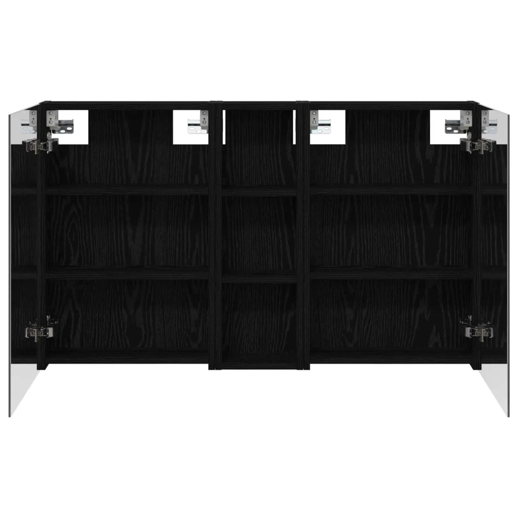Set di Armadi da Bagno con porta 3 pcs 100 x 10,5 x 60,5 cm 3403697