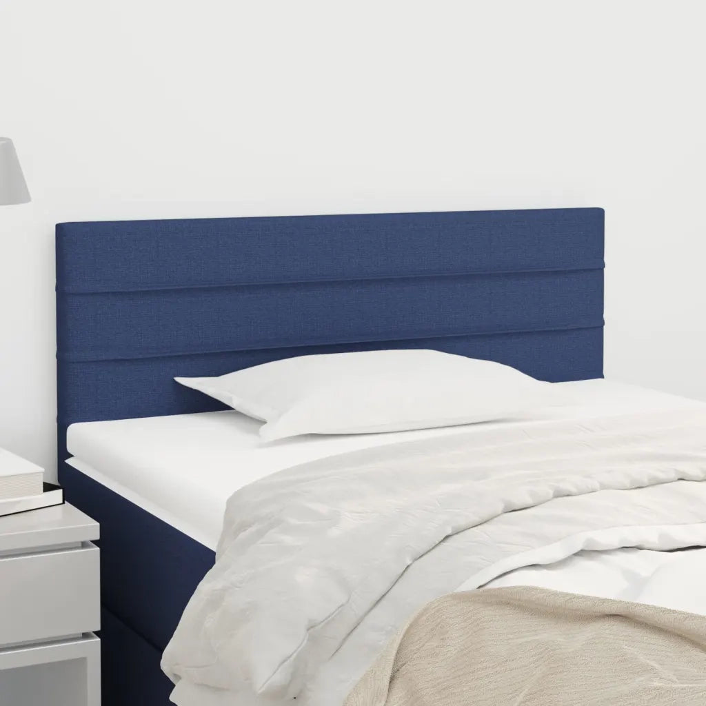 Testiera | Testata Blu 80x5x78/88 cm in Tessuto