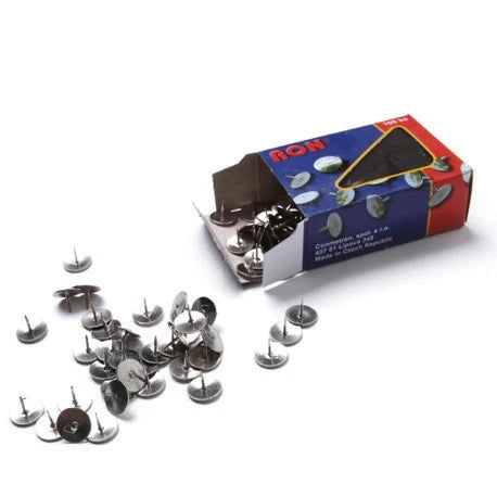Kit 100 puntine fermafogli lavagne in sughero