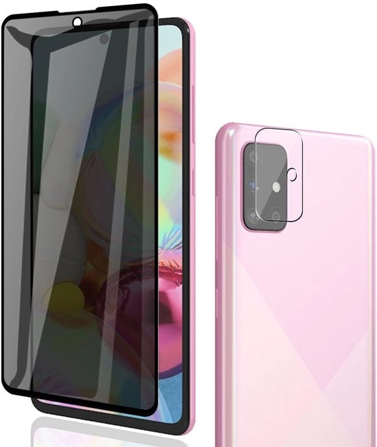 Protezione schermo 9H - Antispy - Resistente alle graffi - Vetro frontale - Protezione totale - Copertura bordo a bordo - Screen protector