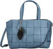 Borsa da Spesa per Donna, colore Blu, Modello H1544