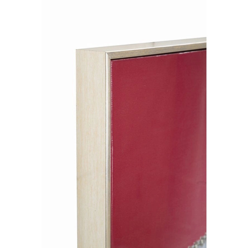 Dipinto Su Tela Laccato Luxury Spa Con Cornice -b- cm 82x4x82