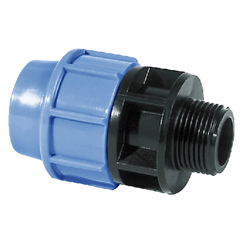 RACCORDO MASCHIO Ø 16 x 1/2- 20 pezzi  - UNIDELTA