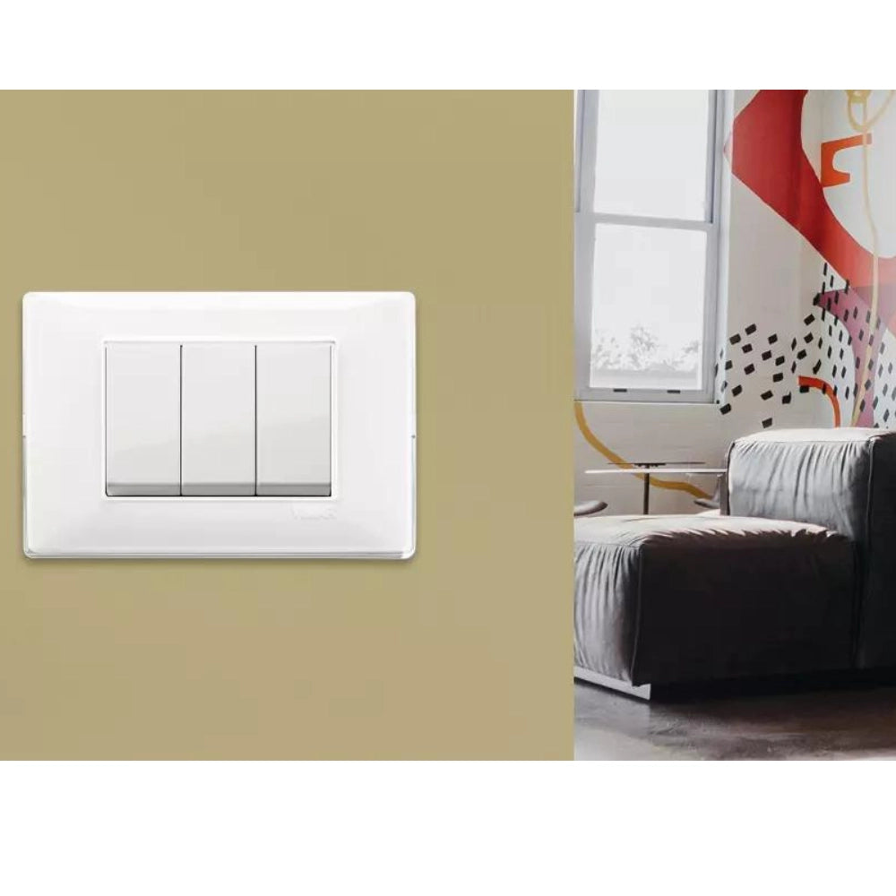 Vimar plana 10 pezzi supporto scatola 3 moduli 14613