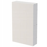 Mobiletto da bagno sospeso bianco con ripiani, colonna, stile loft, moderno, 80 cm