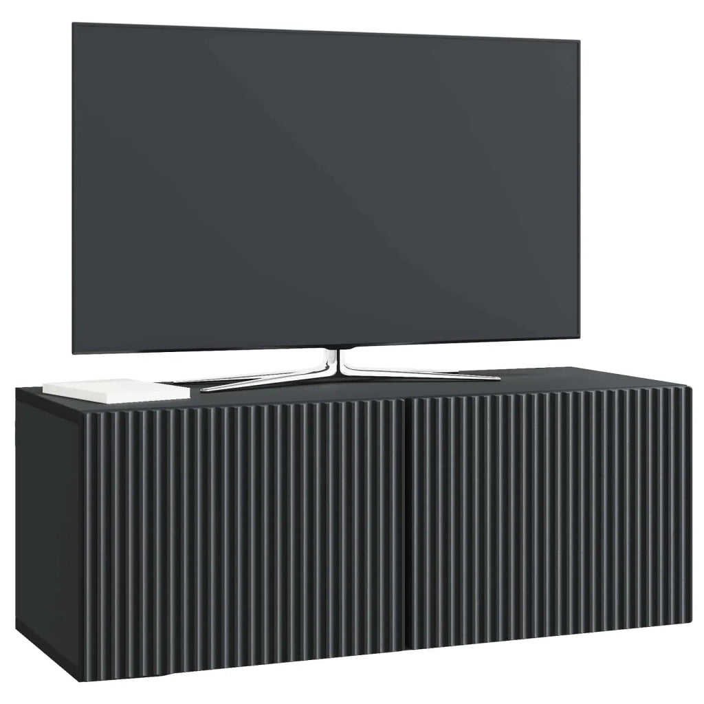 Mobile TV da Muro | Armadietto TV | Mobile Porta TV Nero 78,5 x 31 x 30 cm