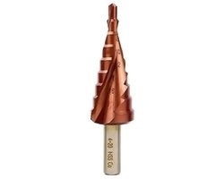 Attrezzi per Fissaggio - Trapano a Mano M35 - 4-20mm - Lame a Dente di Sega HSS Co - Doppia Lama - Alta Durezza - Misurazioni Laser Incise - Resistente al Lavoro Lungo. - Set di Trapani